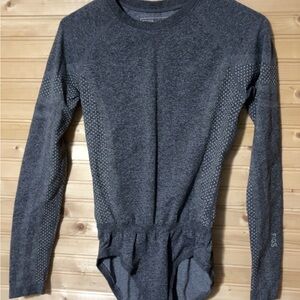 Figs Charcoal Underscrub Bodysuit